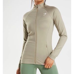 GYMSHARK | Training Zip Up Jacket | Small | Cream
